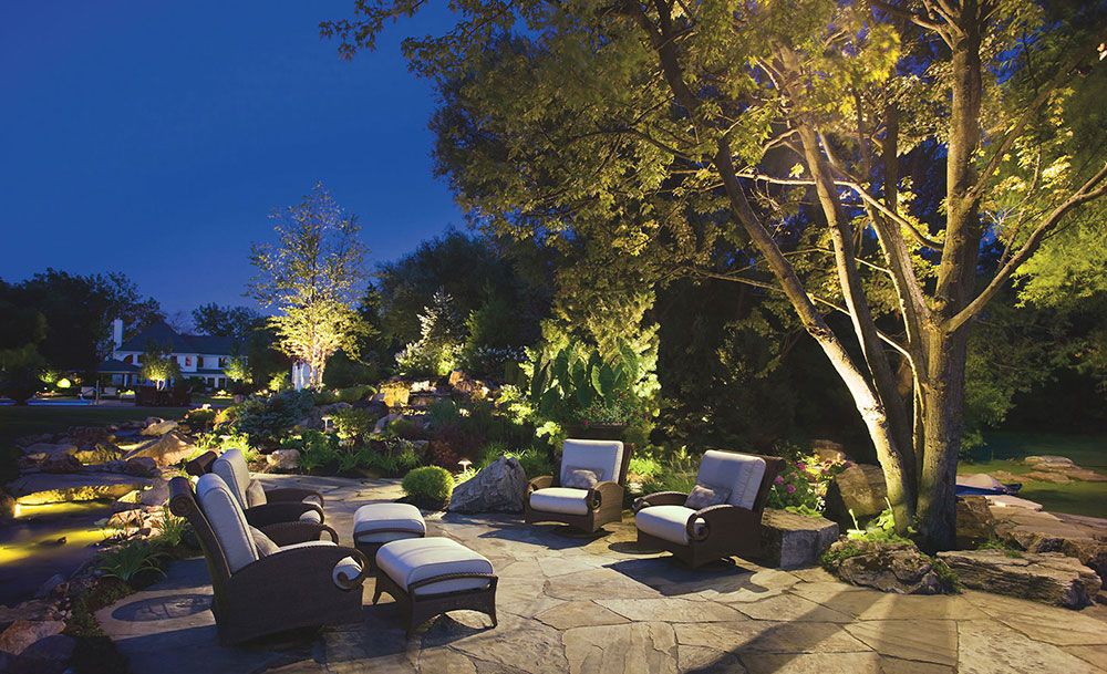 kichler landscape patio