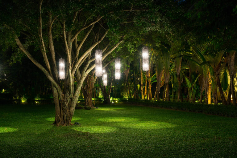 Smart Landscape Lighting Installation Modern LED and App-Controlled Outdoor Lighting