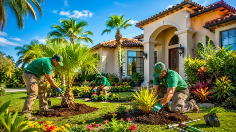 Palm Tree Planting Service